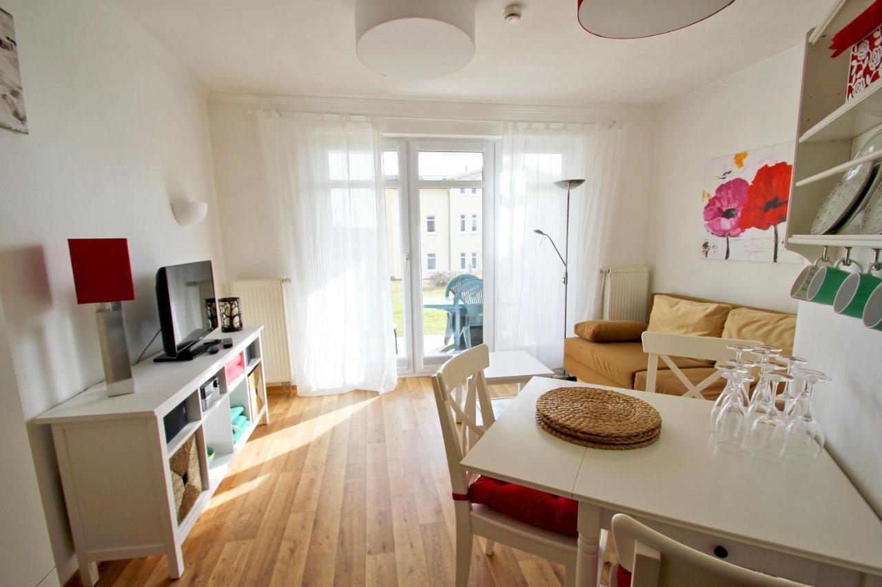Terrasse, Gratis Nutzung Vom Ahoi Erlebnisbad Und Sauna In Sellin - Meeresblick Fewo 32 Goehren  Exterior photo
